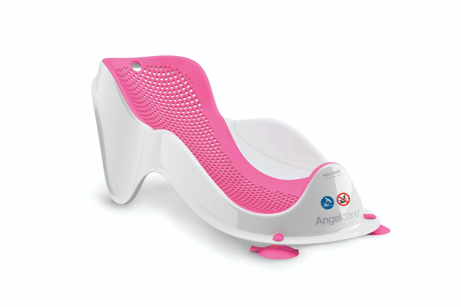 BabyBump Pink Soft Touch Mini Bath Support (Angelcare)