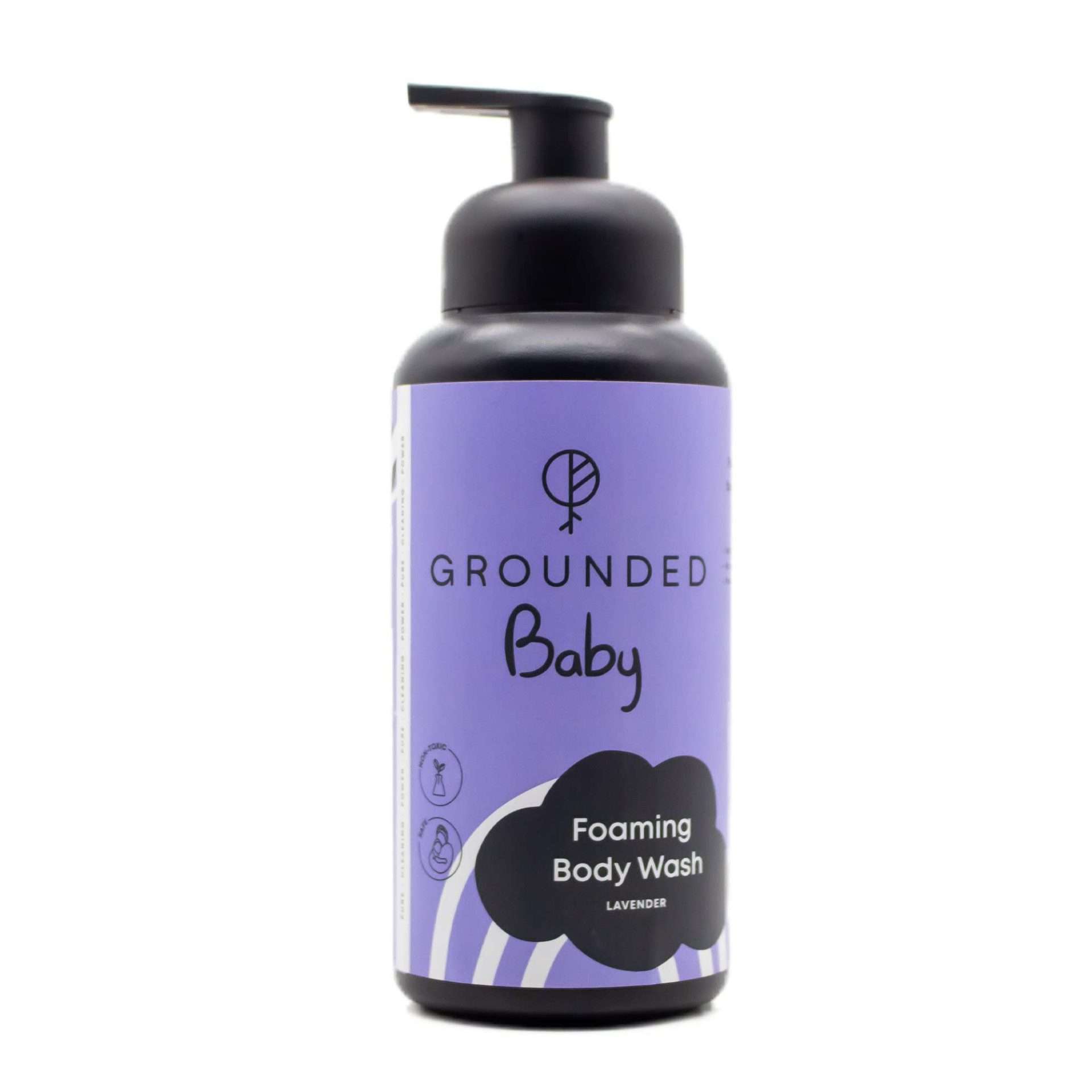 Grounded Baby Lavender Baby Foaming Body Wash