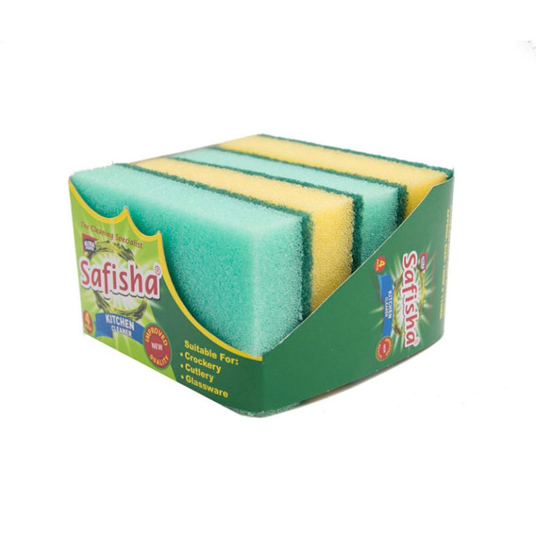 Safisha Scourer & Sponge Pad Kitchen Cleaner