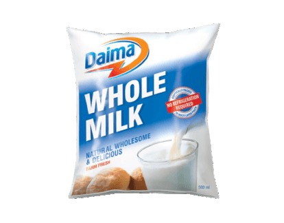 Daima ESL Pouch Whole Milk