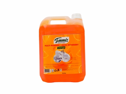 Temmis Orange Multipurpose Liquid Detergent