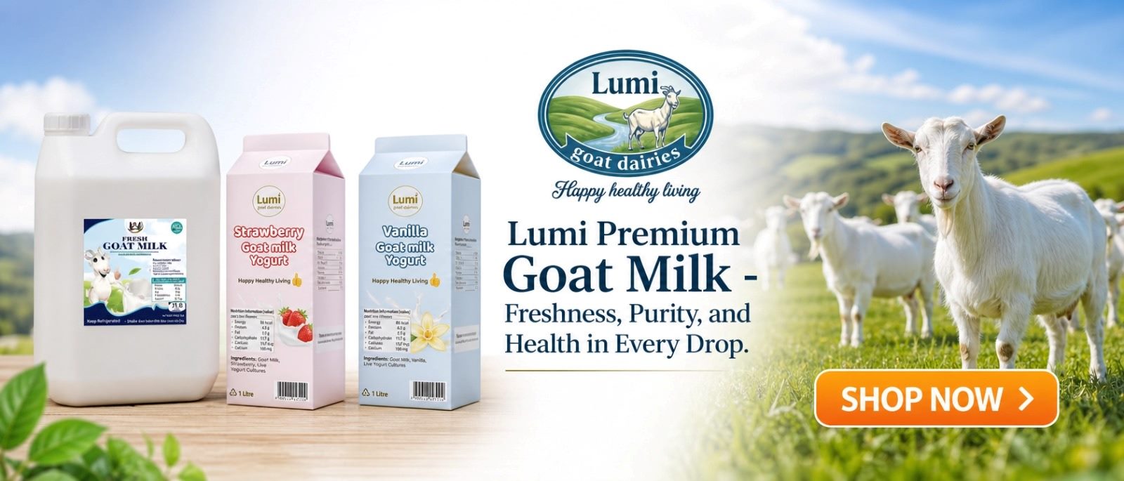 Lumi Goat Dairies  cover