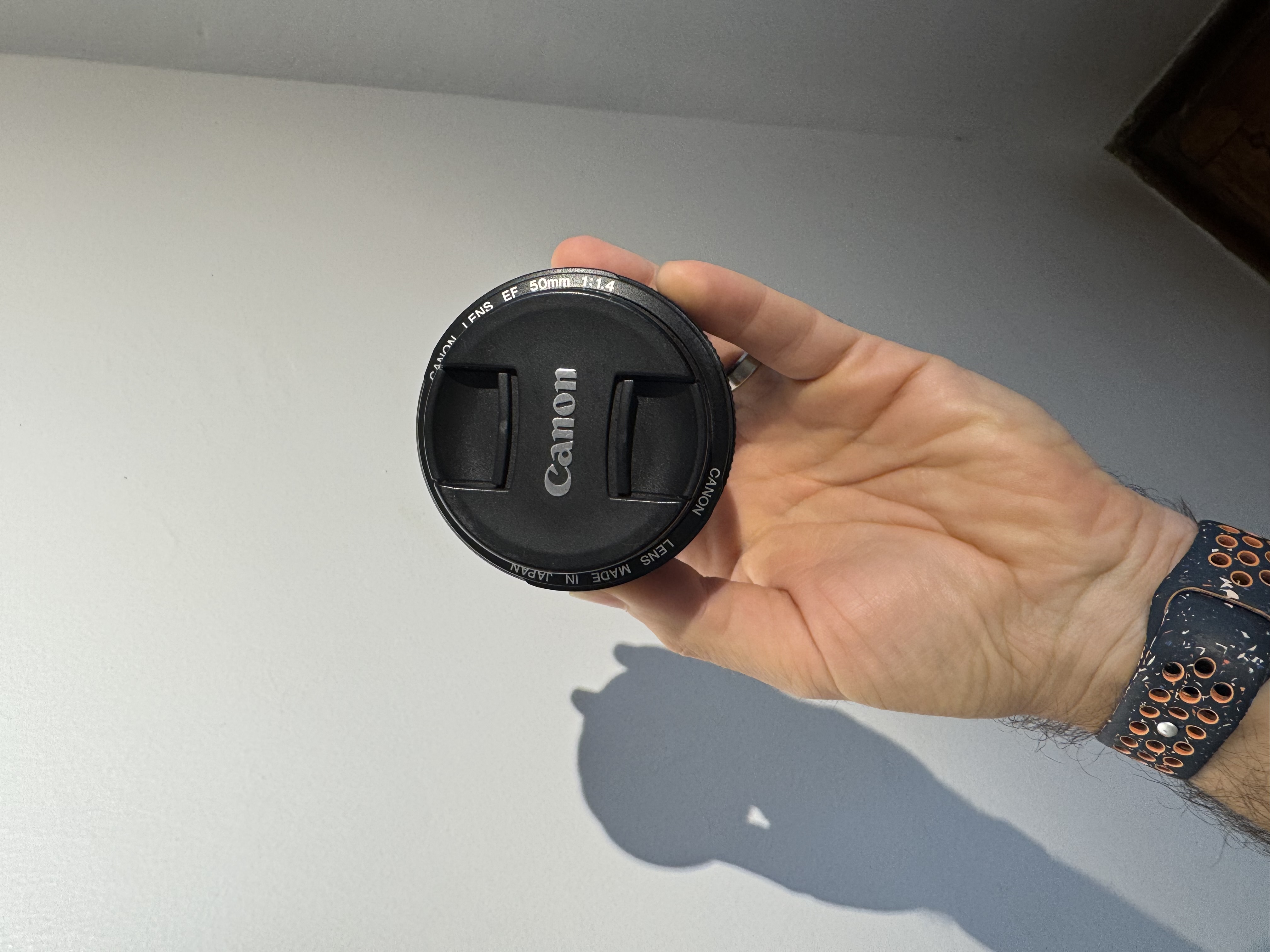 Canon EF 50mm f/1.4 USM + B+W UV filter 2
