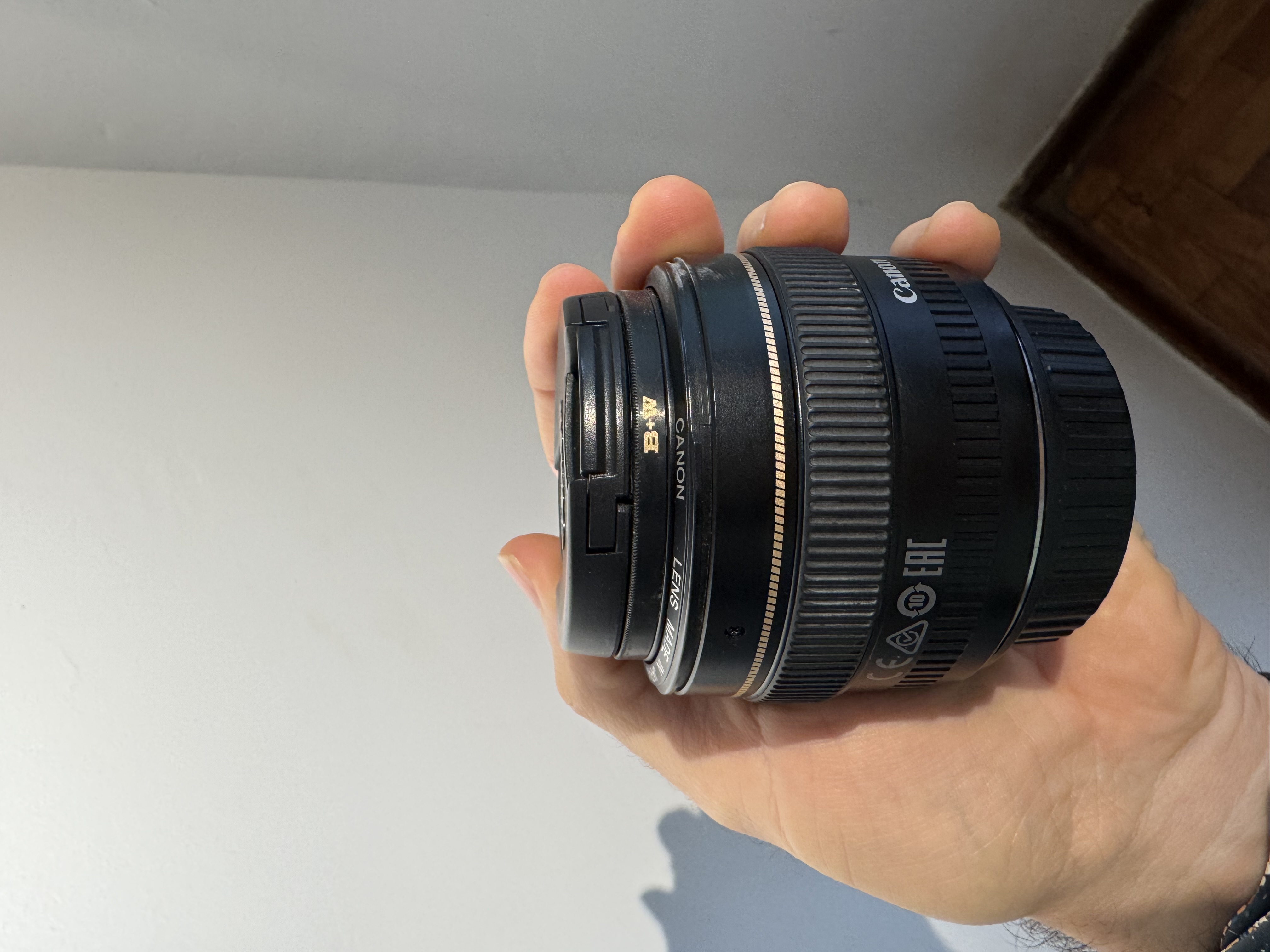 Canon EF 50mm f/1.4 USM + B+W UV filter 6