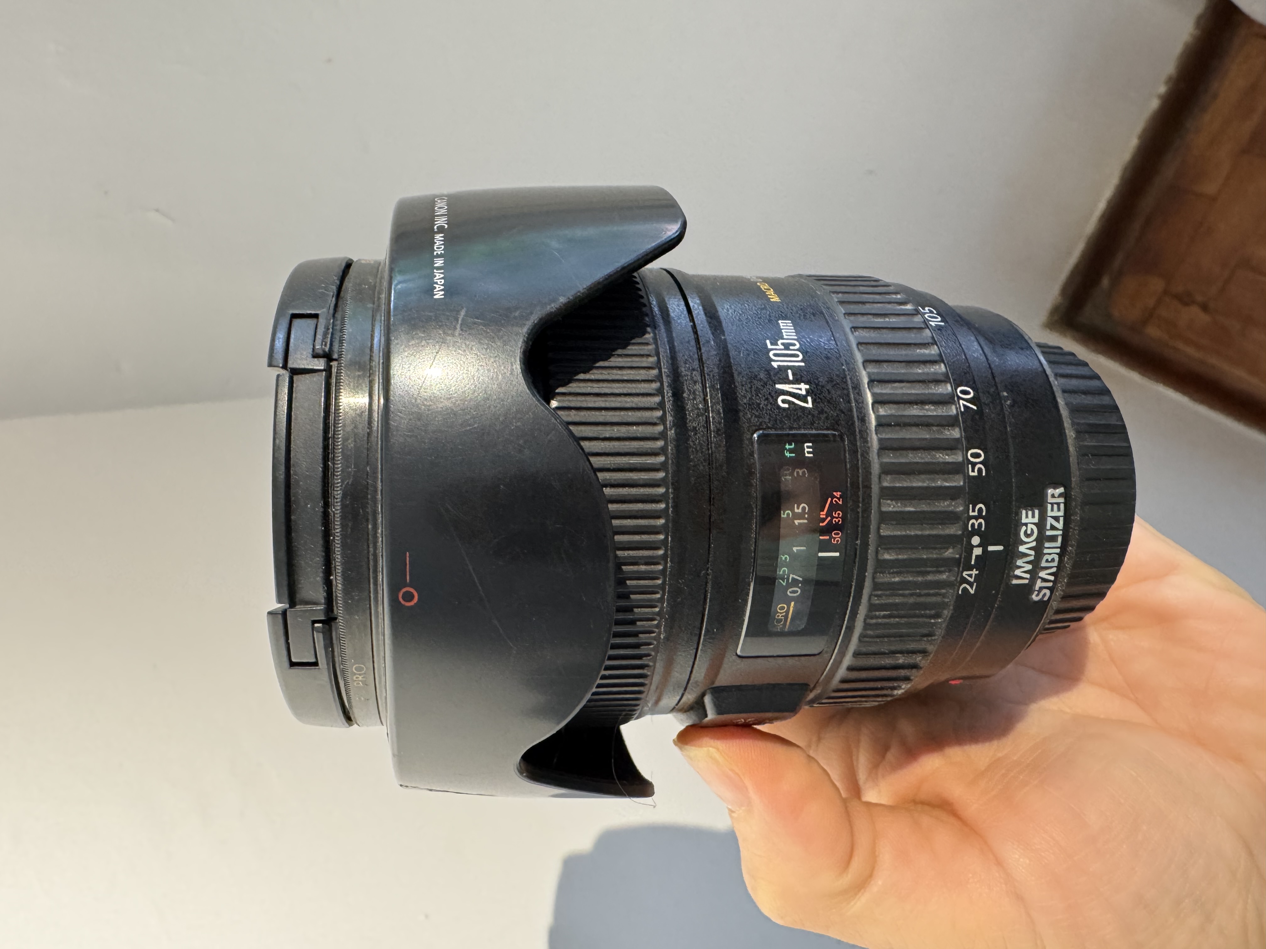 Canon EF 24-105mm f/4 IS USM Lens + B+W UV Filter 6