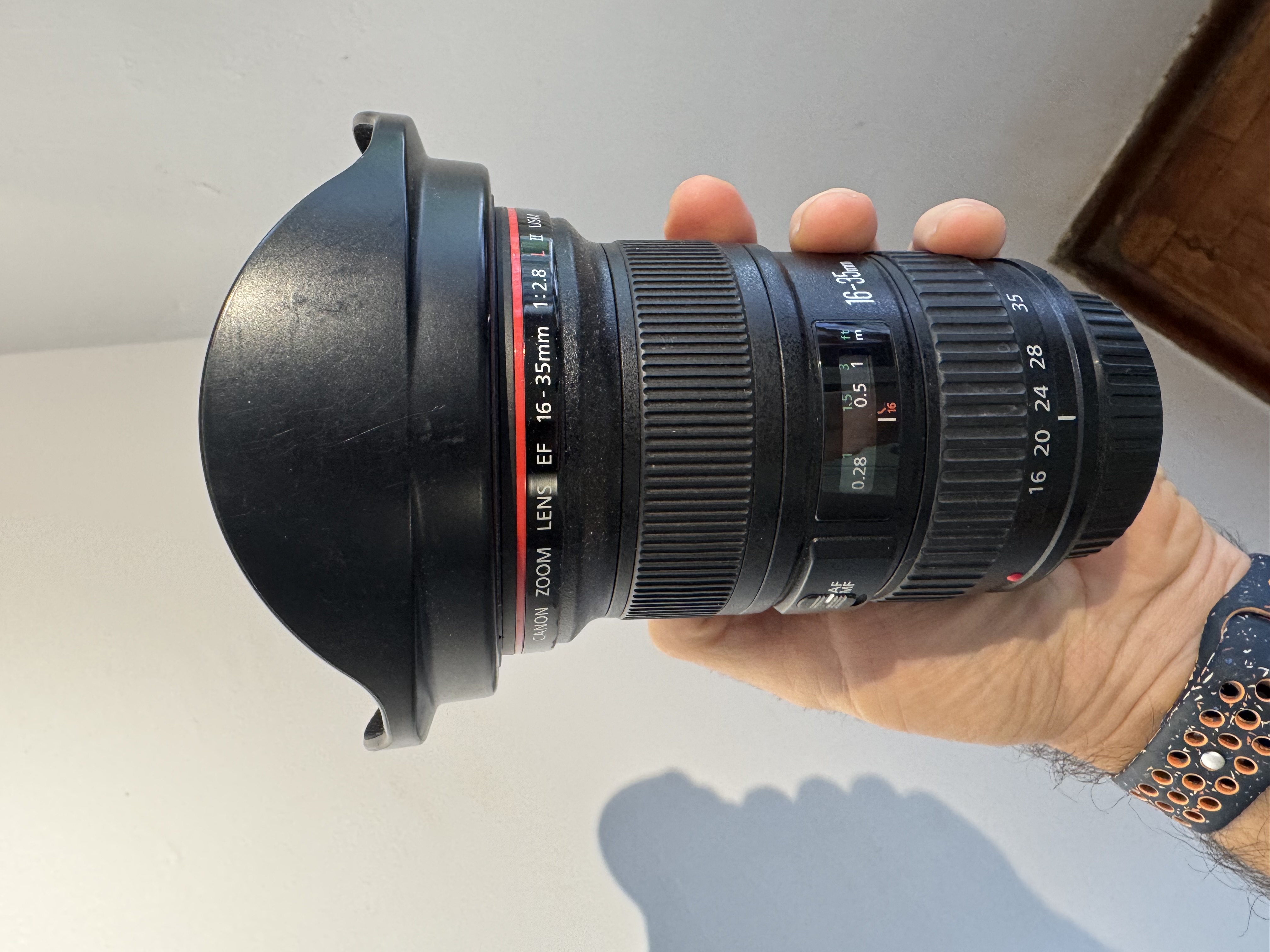 Canon EF 16-35mm f/2.8L II USM Lens with B+W UV Filter