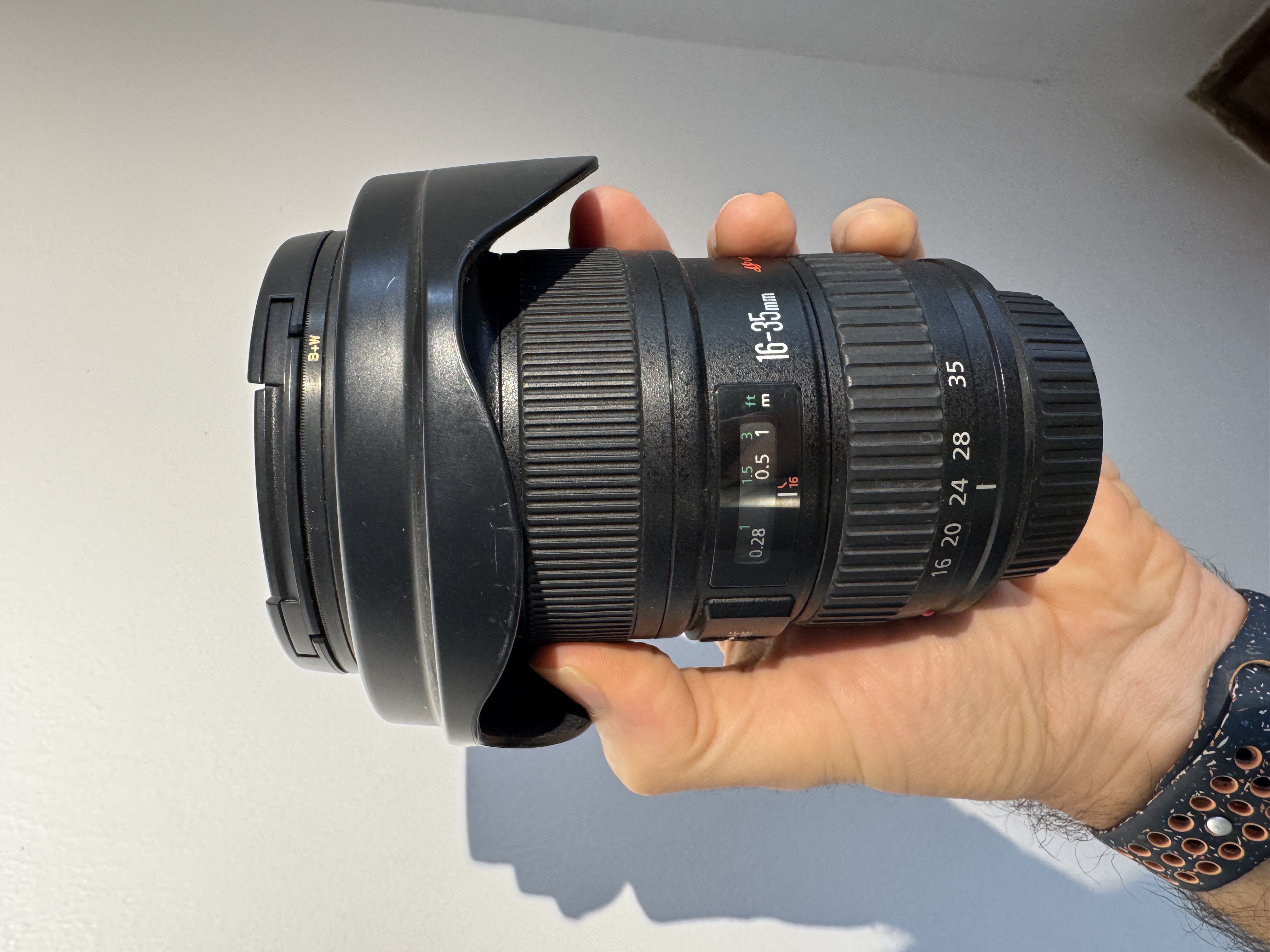 Canon EF 16-35mm f/2.8L II USM Lens with B+W UV Filter 2