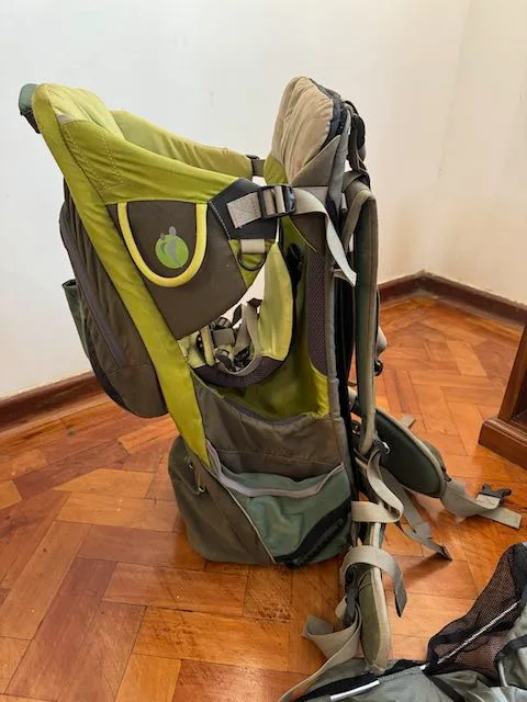 LittleLife Child Backpack Carrier – Green/Grey 4