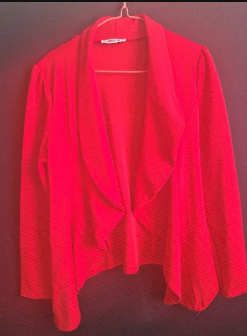 Red Women's Blazer