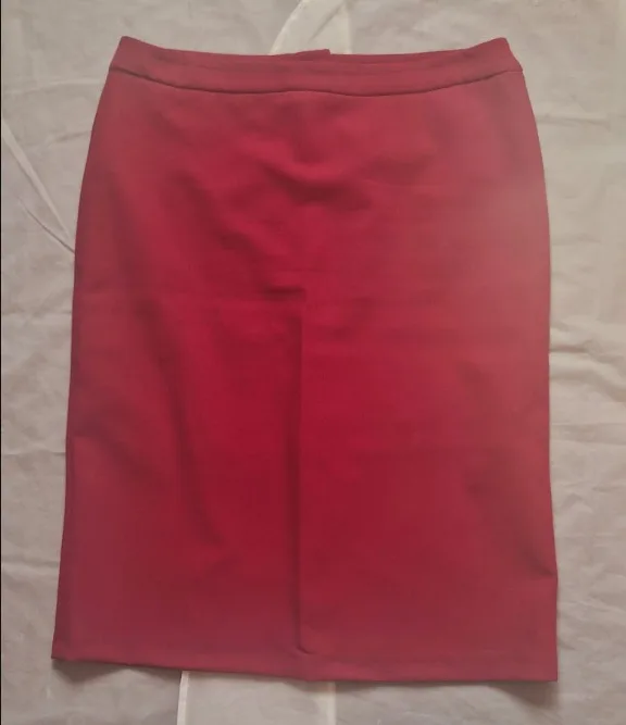 Dark red skirt suit Size 42