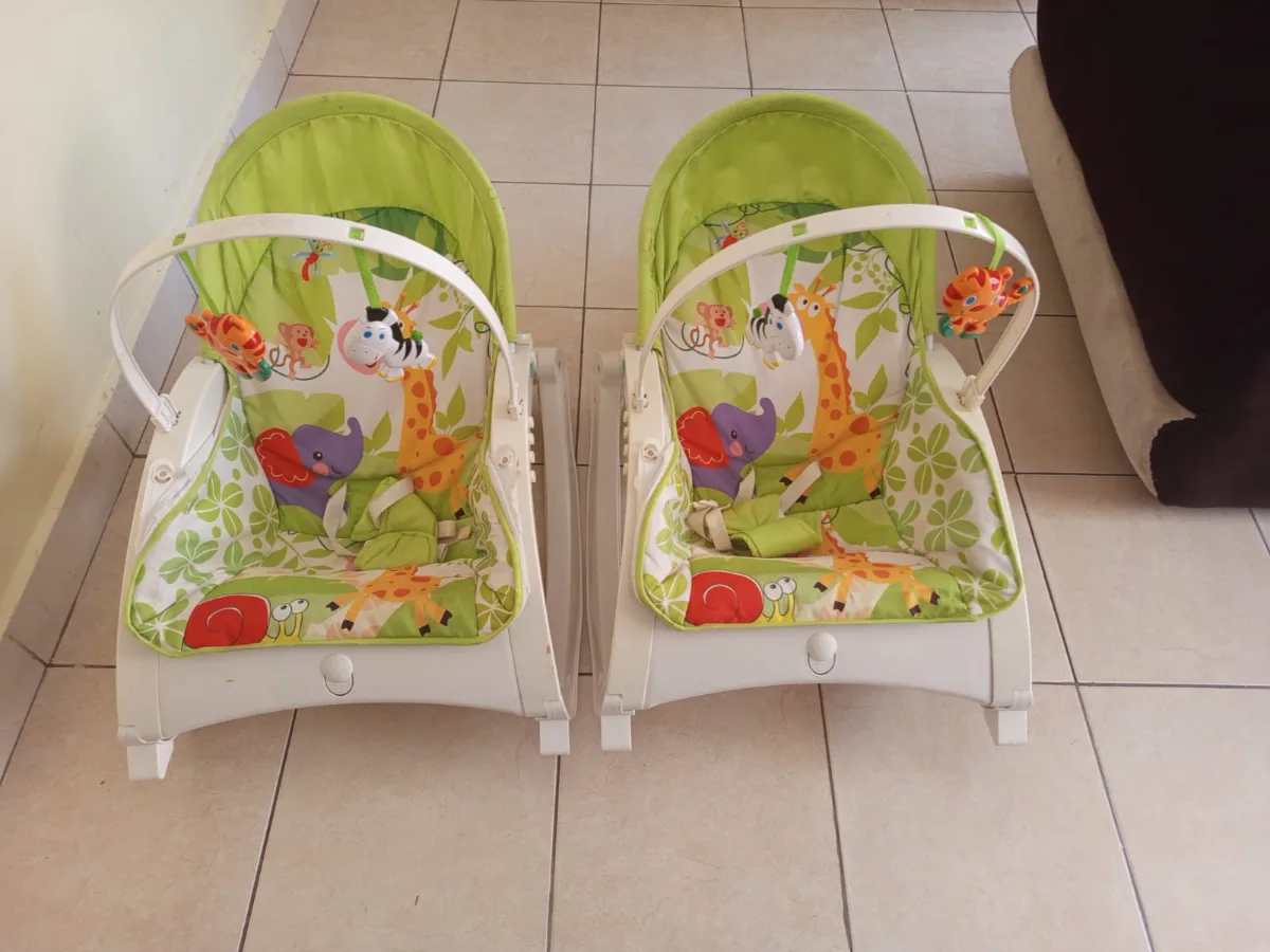 2 rocking chairs