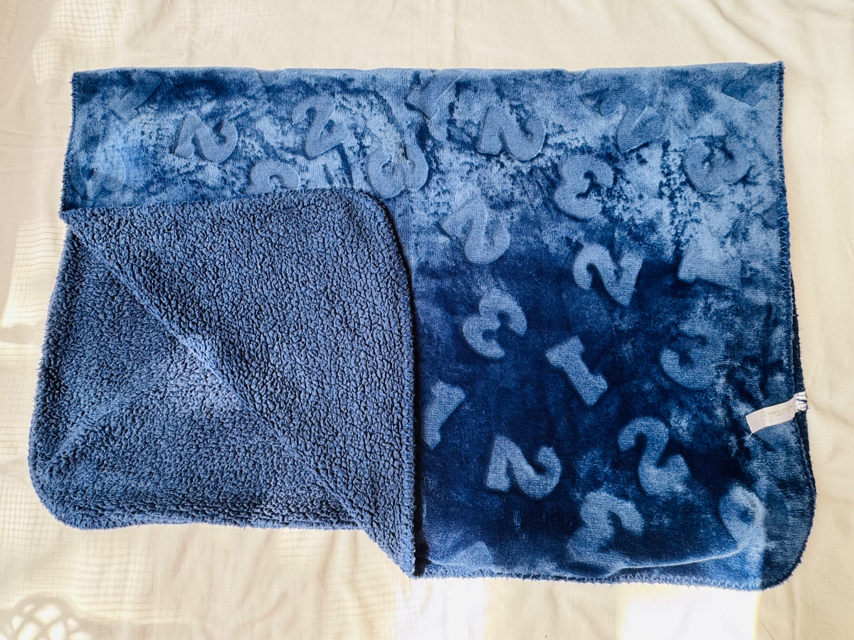 Soft Baby Blanket – Blue 1