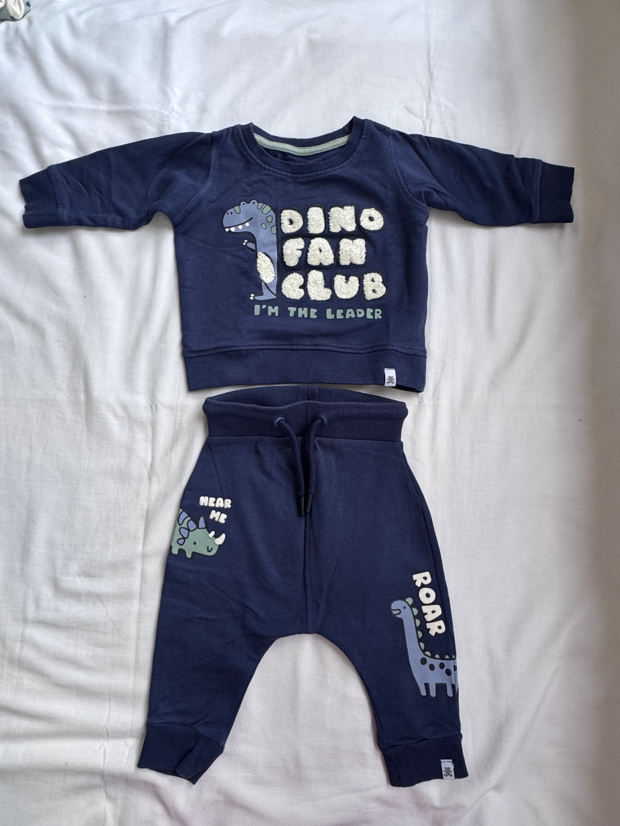 🦖Woolies Dino Fan Club Baby 2-Piece Tracksuit 1