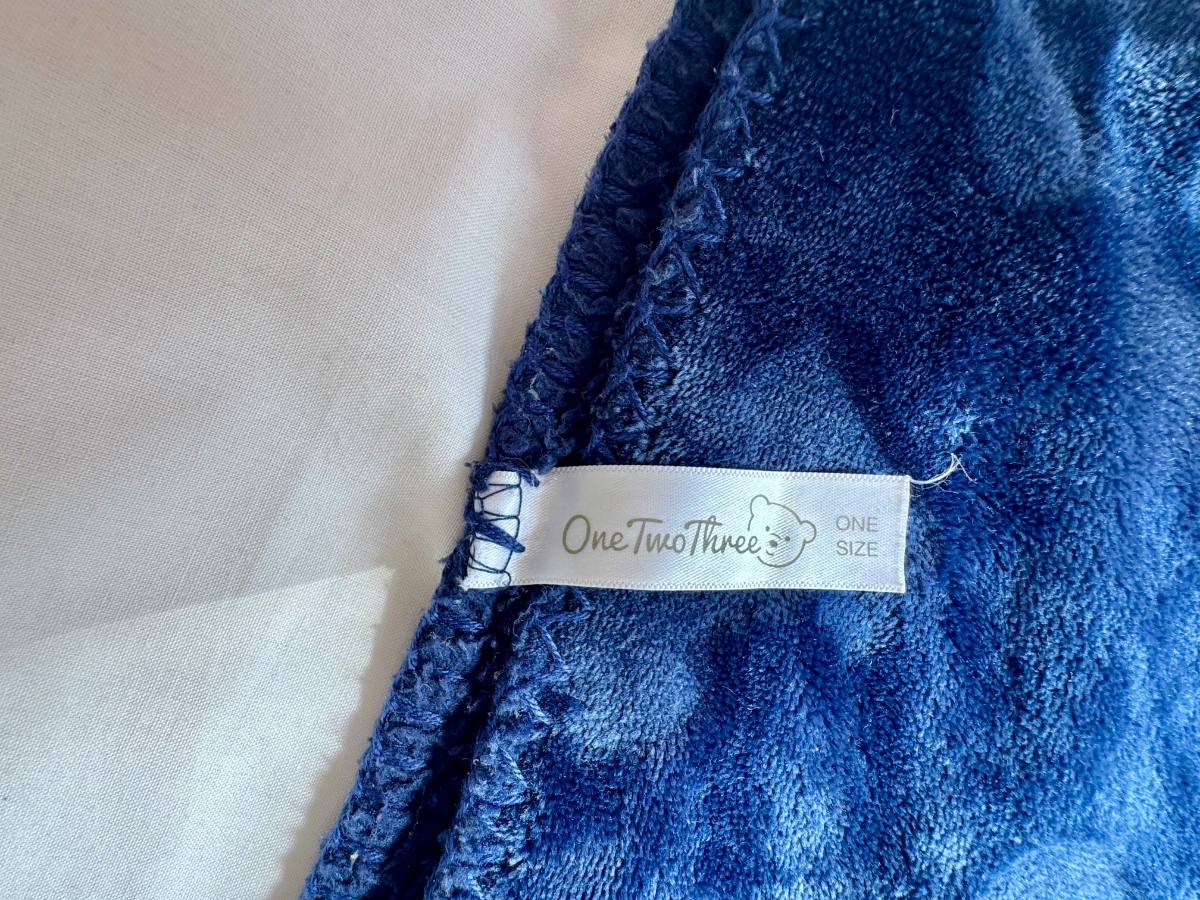 Soft Baby Blanket – Blue 2