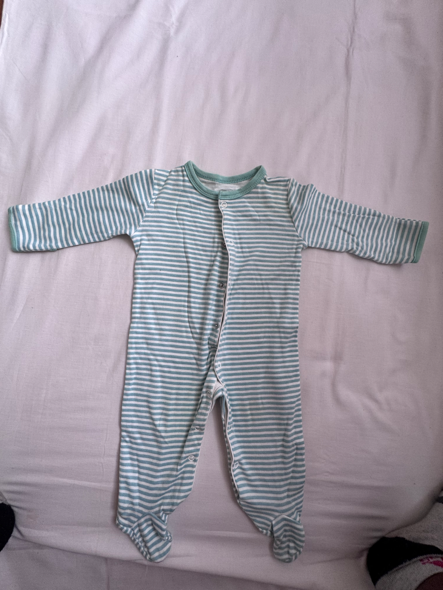 🩵 2-Piece Baby Sleepsuit Set – Mamas & Papas 3