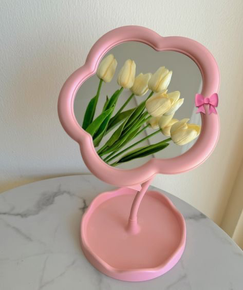 Pink Daisy mirror 2