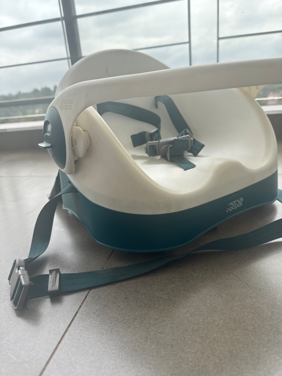 3 in 1 floor and booster seat with activity tray 2