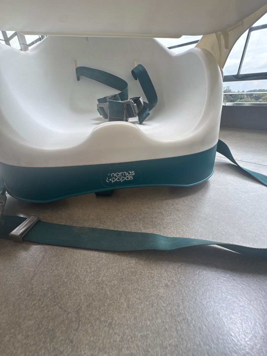 3 in 1 floor and booster seat with activity tray 3