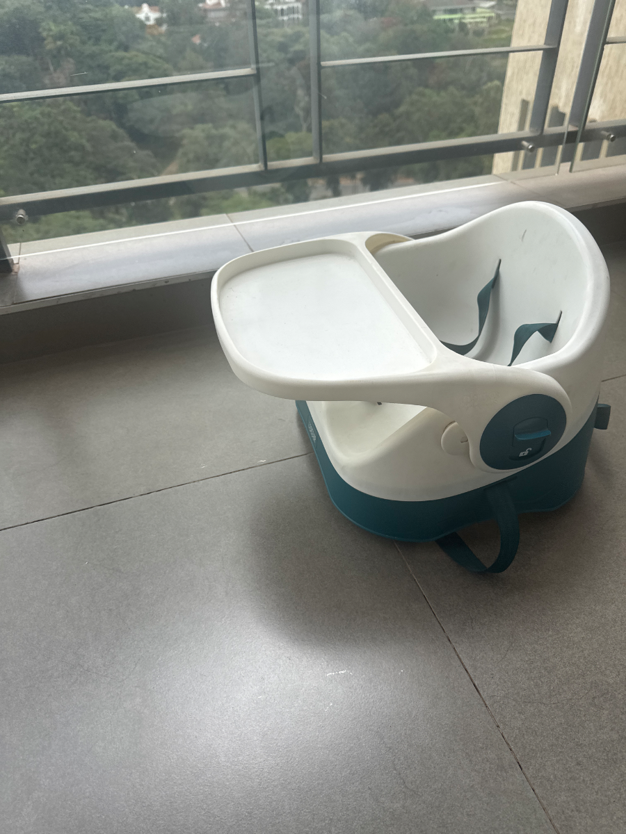 3 in 1 floor and booster seat with activity tray 5