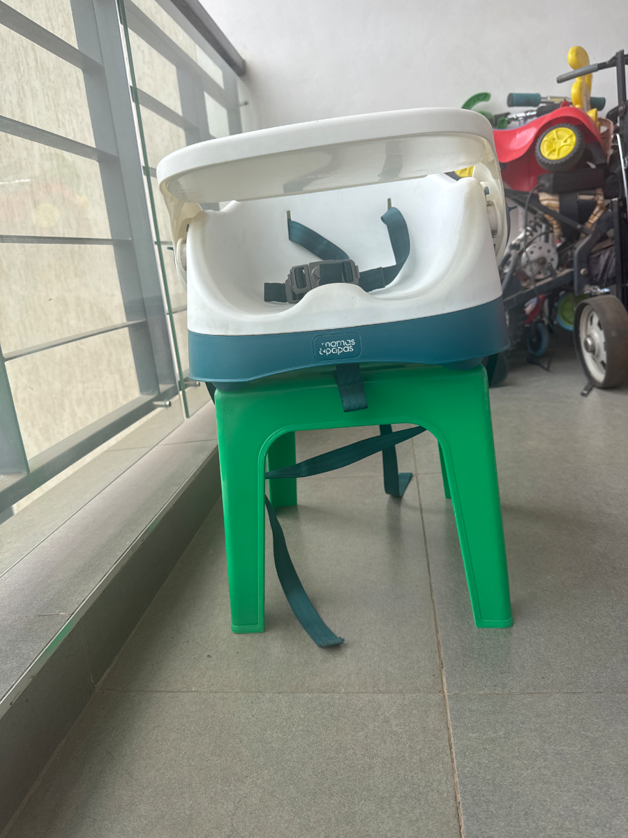 3 in 1 floor and booster seat with activity tray 8