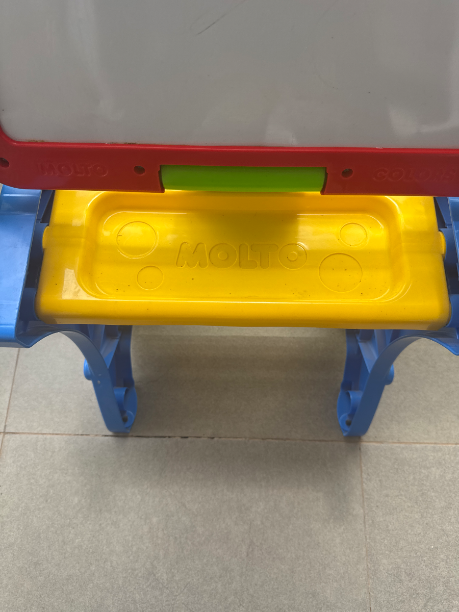 White board +table foldable. Baby room addition 5