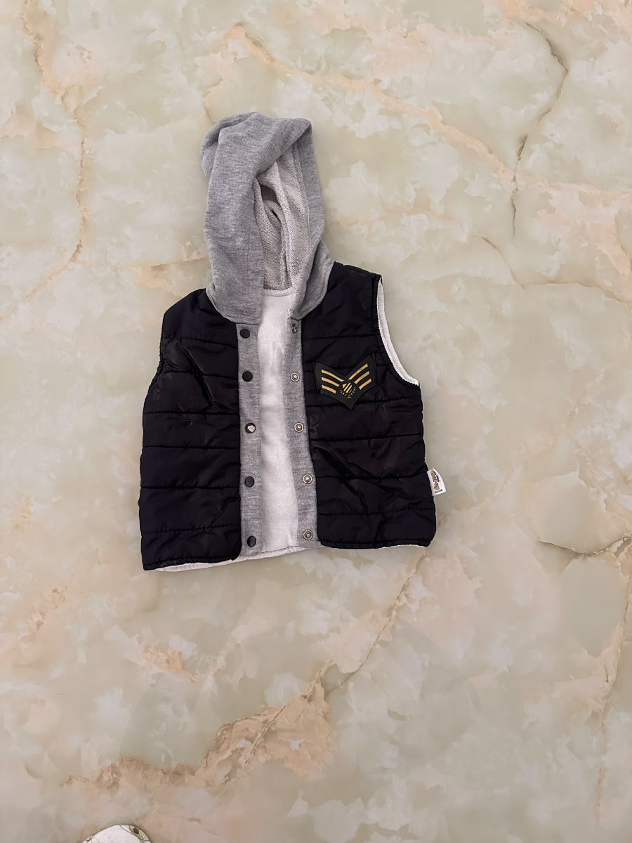 Hooded Puffer Vest 1