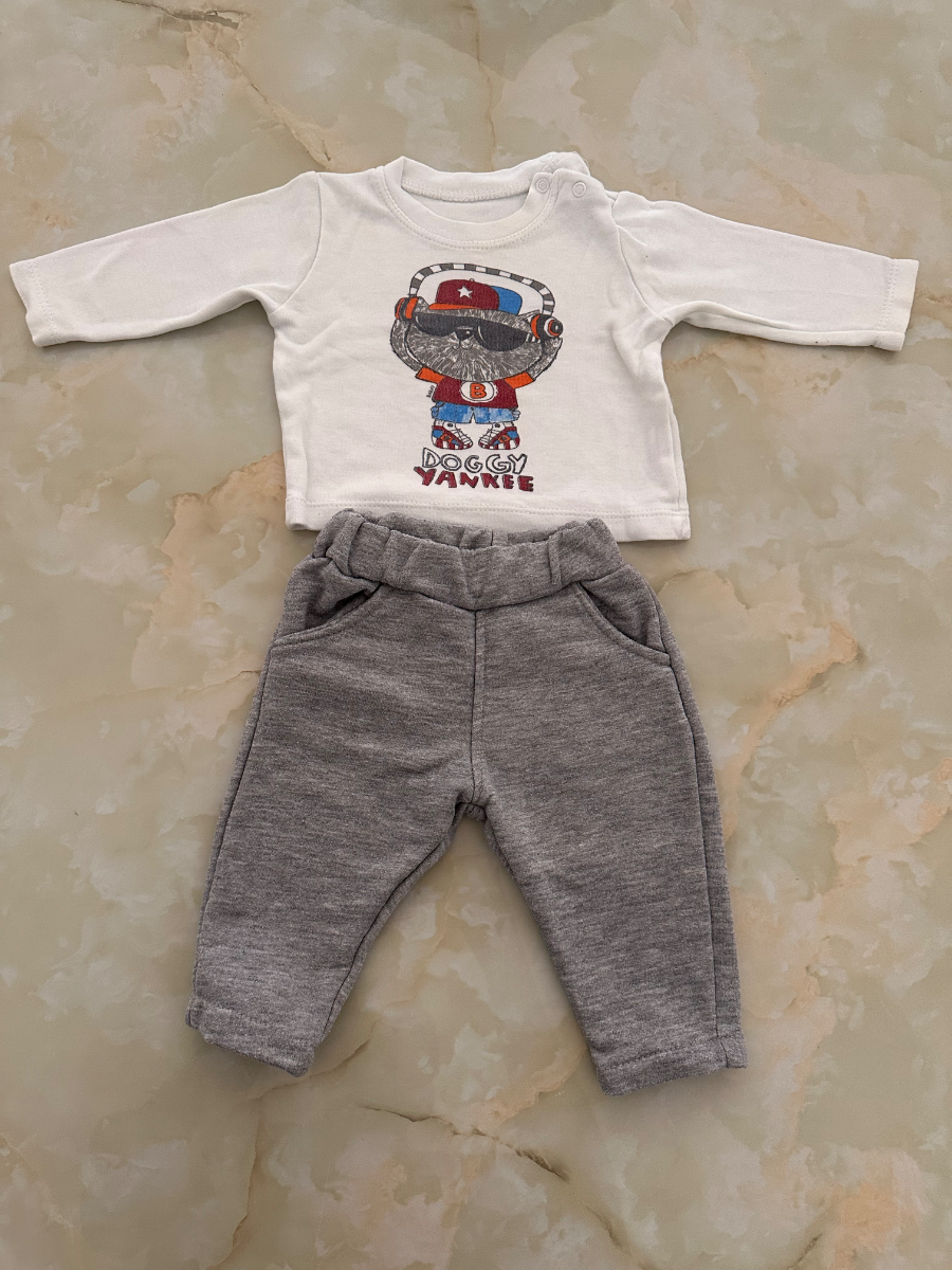 Cotton T-shirt and Trouser 2