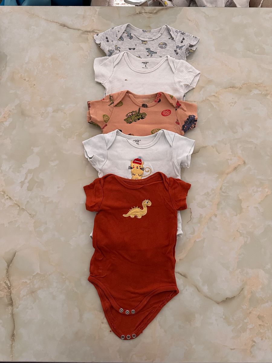 Short-Sleeve Bodysuit Set 1