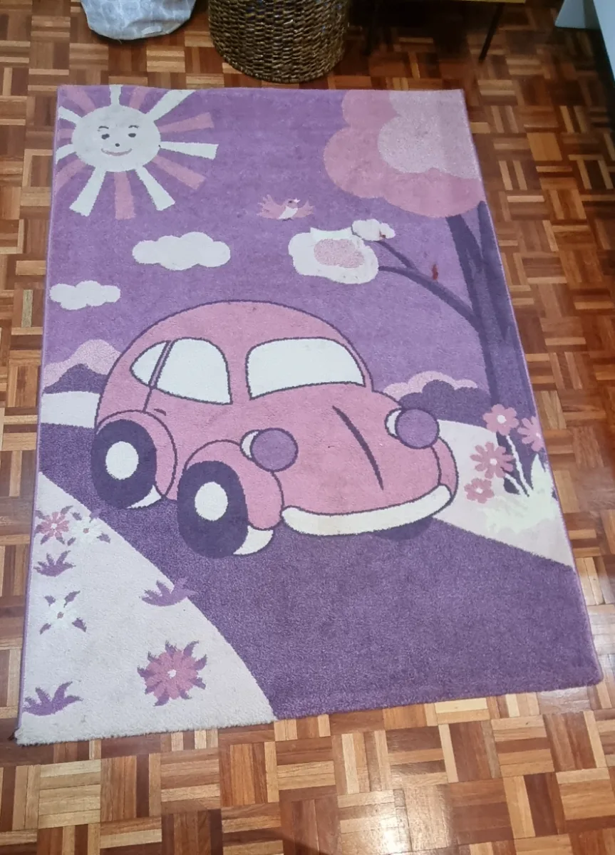 Kids purple carpet 190cm x 128cm 2