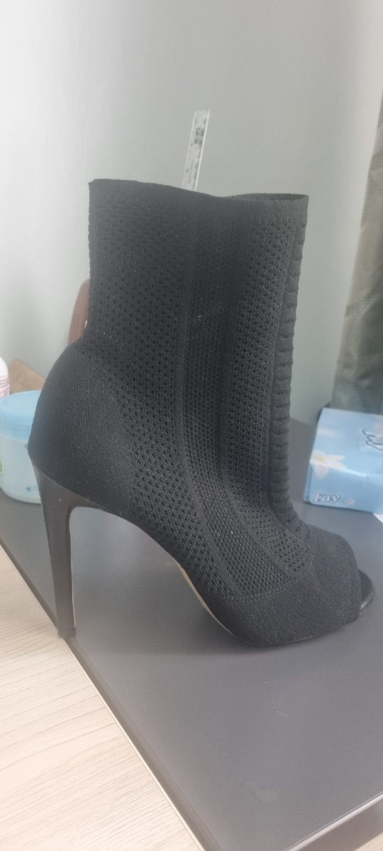 Aldo Peep toe ankle boots UK40 4