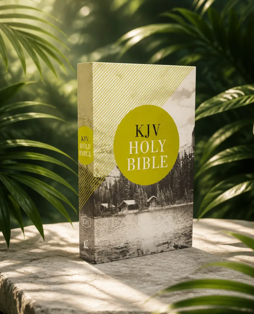 KJV BIBLE, HOLY BIBLE GREY 1