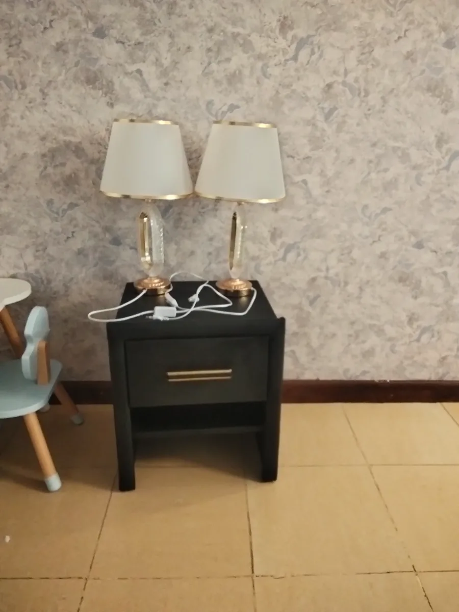 leather bedside cabinet 1