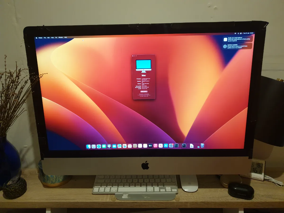 2017 27" iMac 5K Res - EX U.K stock - 1Tb HDD - 16GB Ram - 4
