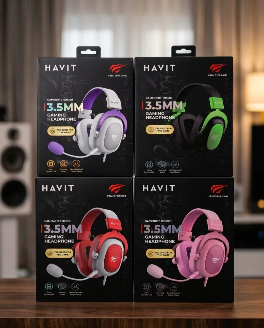 HAVIT H2002D GAMENOTE HEADPHONES 2