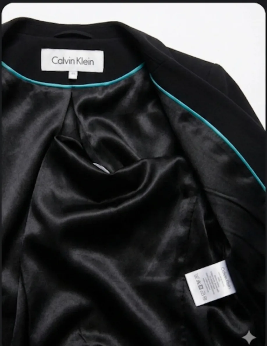 Authentic Calvin Klein Hooded Trench Coat 2
