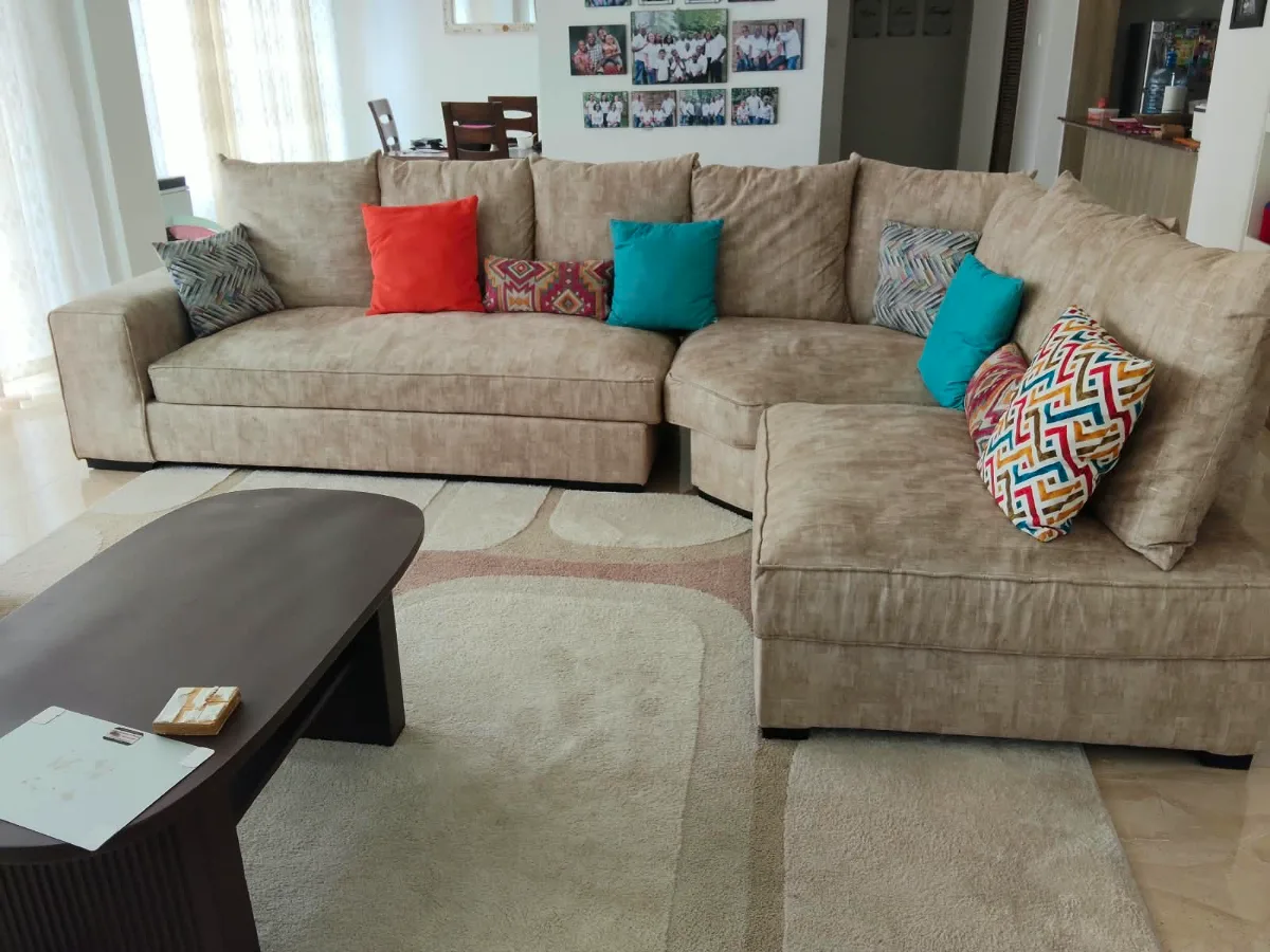 L shaped couch 1