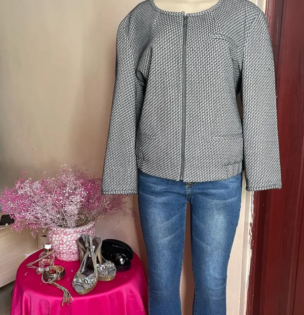 The Classic Monochrome Tweed Jacket 1