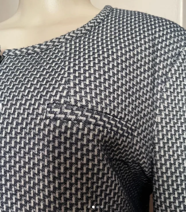 The Classic Monochrome Tweed Jacket 2