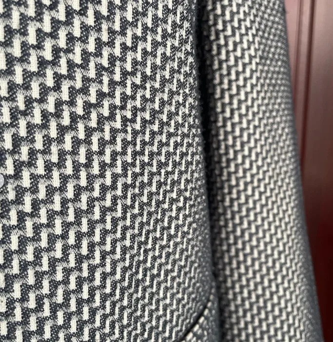 The Classic Monochrome Tweed Jacket 5