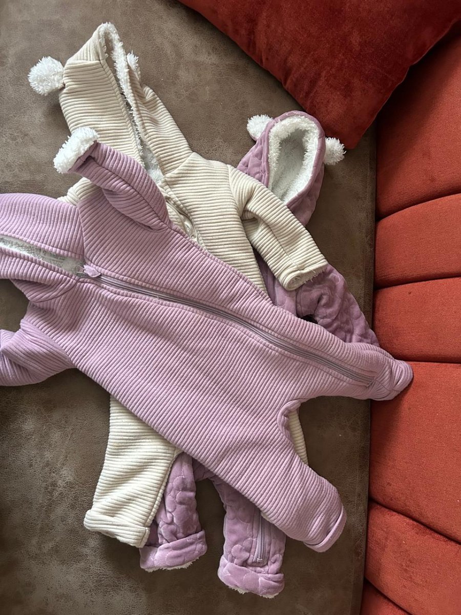 Fleece Romper 1