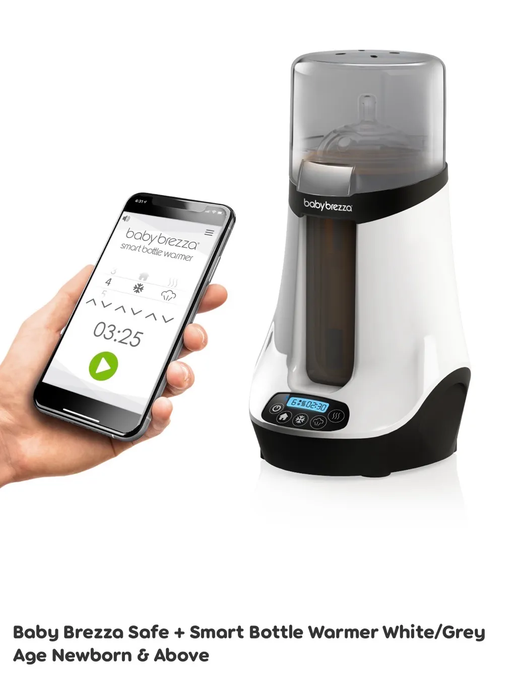Baby Brezza Smart Bottle Milk Warmer 2