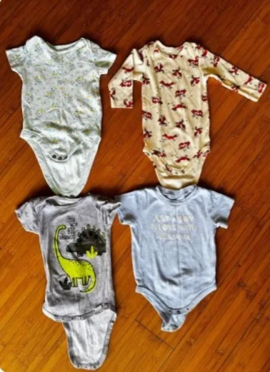 Baby Onesie 4-Pack (9 Months) 1