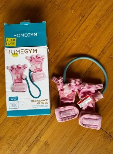 Home gym Exercise Gloves with Resistance Band