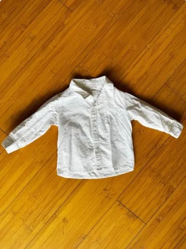 HOP Baby White Collared Shirt (6-9 Months) 1