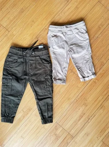 Baby Boy Cargo Pants Set 1