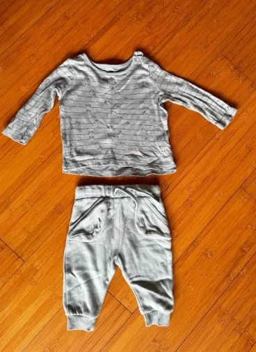 Fred & Flo Baby Set (3/6m, gently used) 1