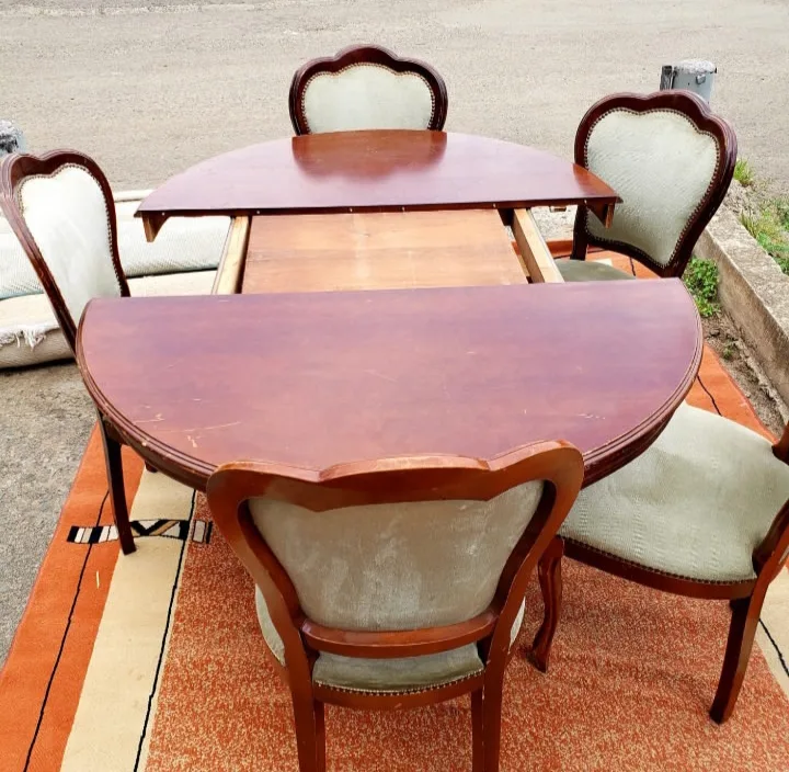 Ex Germany extendable dining set 1