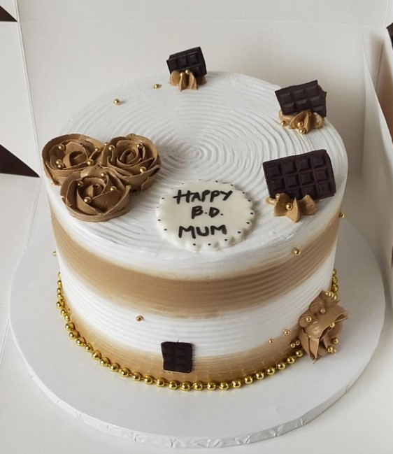 Tabie's Cakes Chocolate Happy Birthday Cake