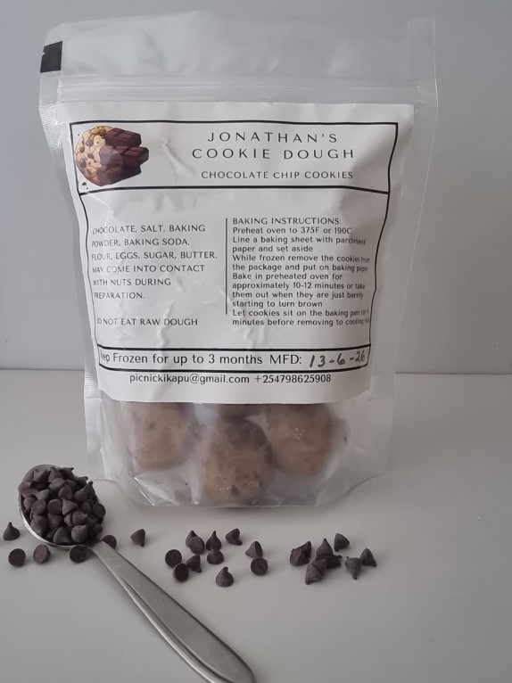 Jonathan's Chocolate Chip Ready-to-bake Cookie Dough