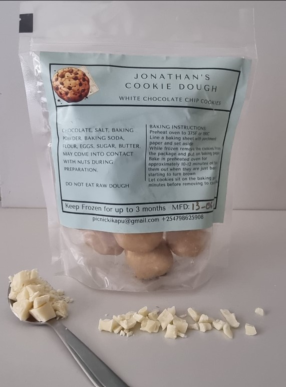 Jonathan's White Chocolate Chip Ready-to-bake Cookie Dough